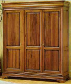 Armoire 3 Portes de Style Louis Philippe